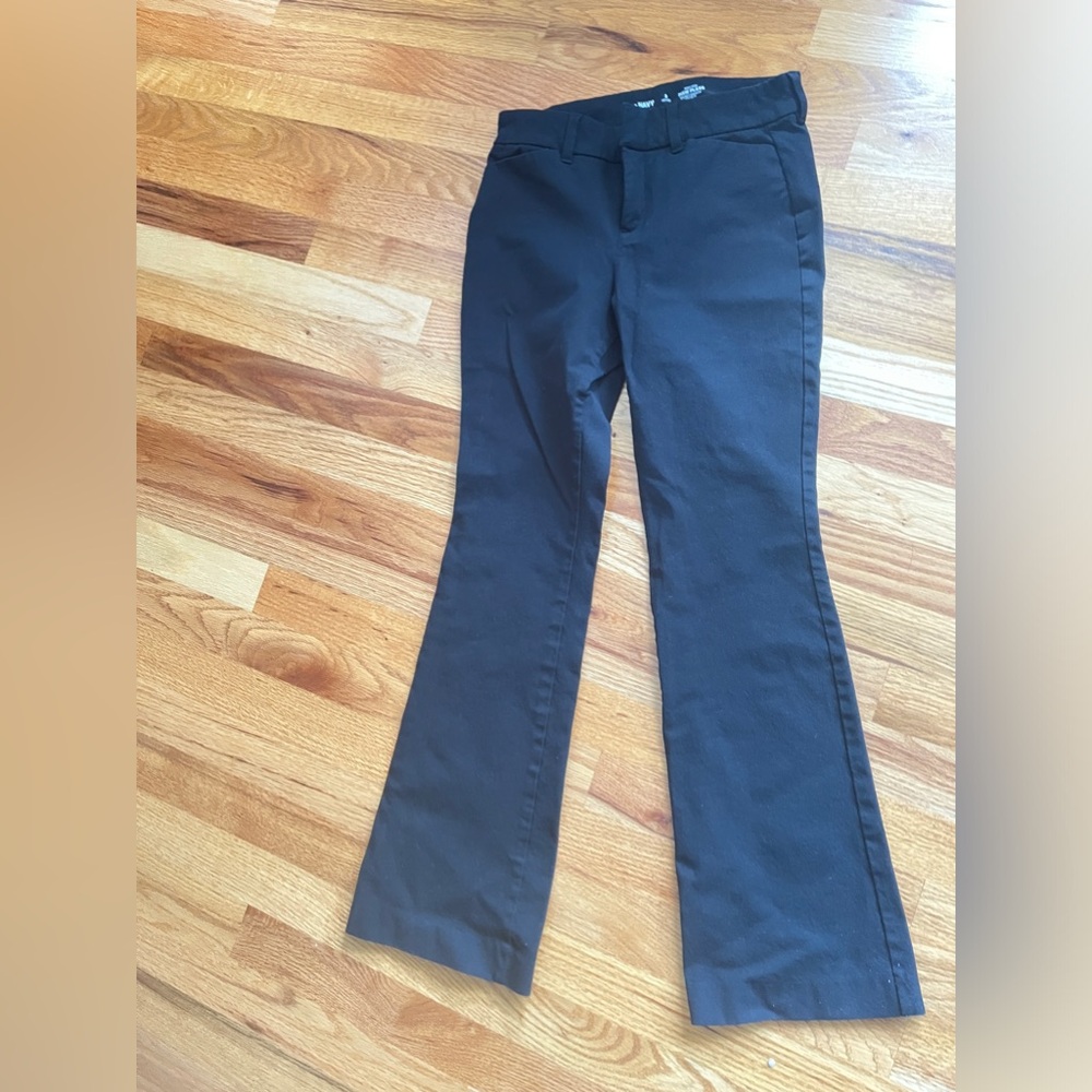 Old Navy black high rise pixie pants